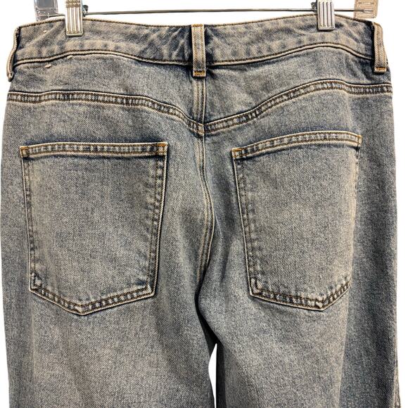 TALBOTS high waist straight ankle jeans, Newport Wash, light wash Size, 8 - Picture 9 of 11